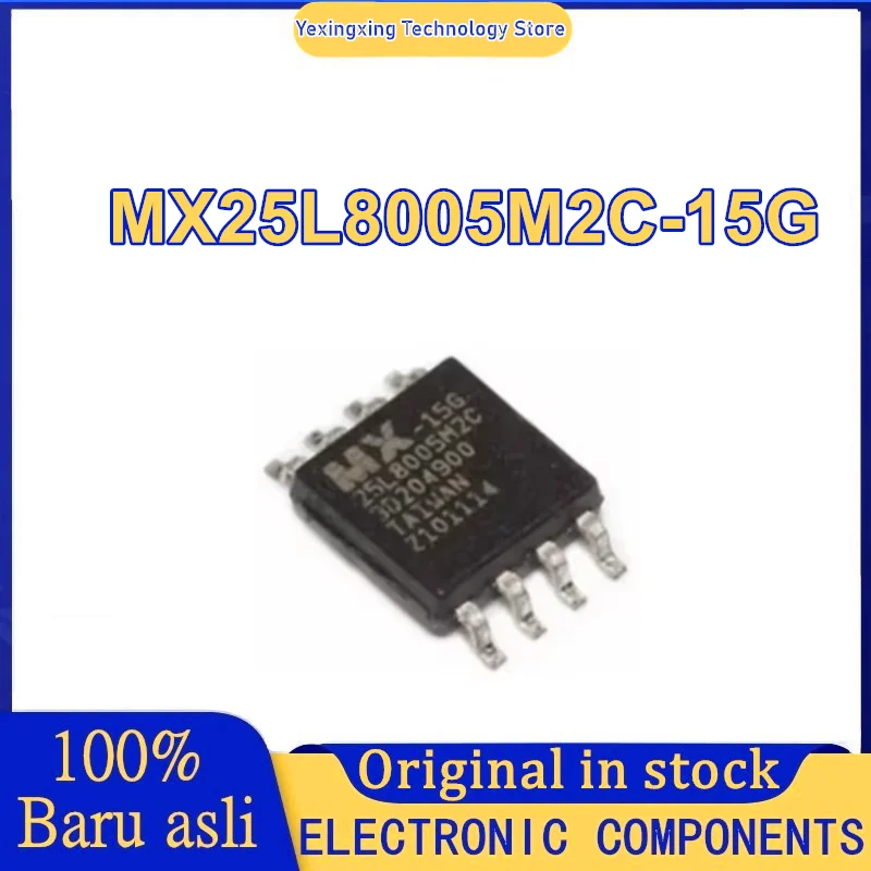 

10 шт. MX25L8005M2C-15G MX25L8005M2C-15 MX25L8005M2C MX25L8005M2 MX25L8005M MX25L8005 MX25L MX25 MX IC чип SOP-8 в наличии 100%