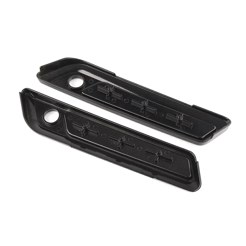 

NEW-Black Saddlebag Hinge Latch Cover For Electra Street Glide Road King FLHR Parts
