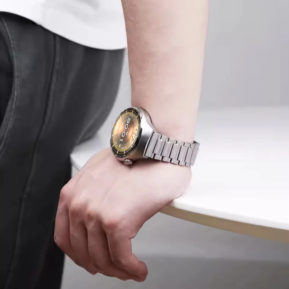 22mm Titanium Strap for Huawei Watch GT6 Pro GT6 5 GT5 GT4-3-2 46mm Comfortable Bracelet Wristband Amazfit Balance 2 BIP 6 Band