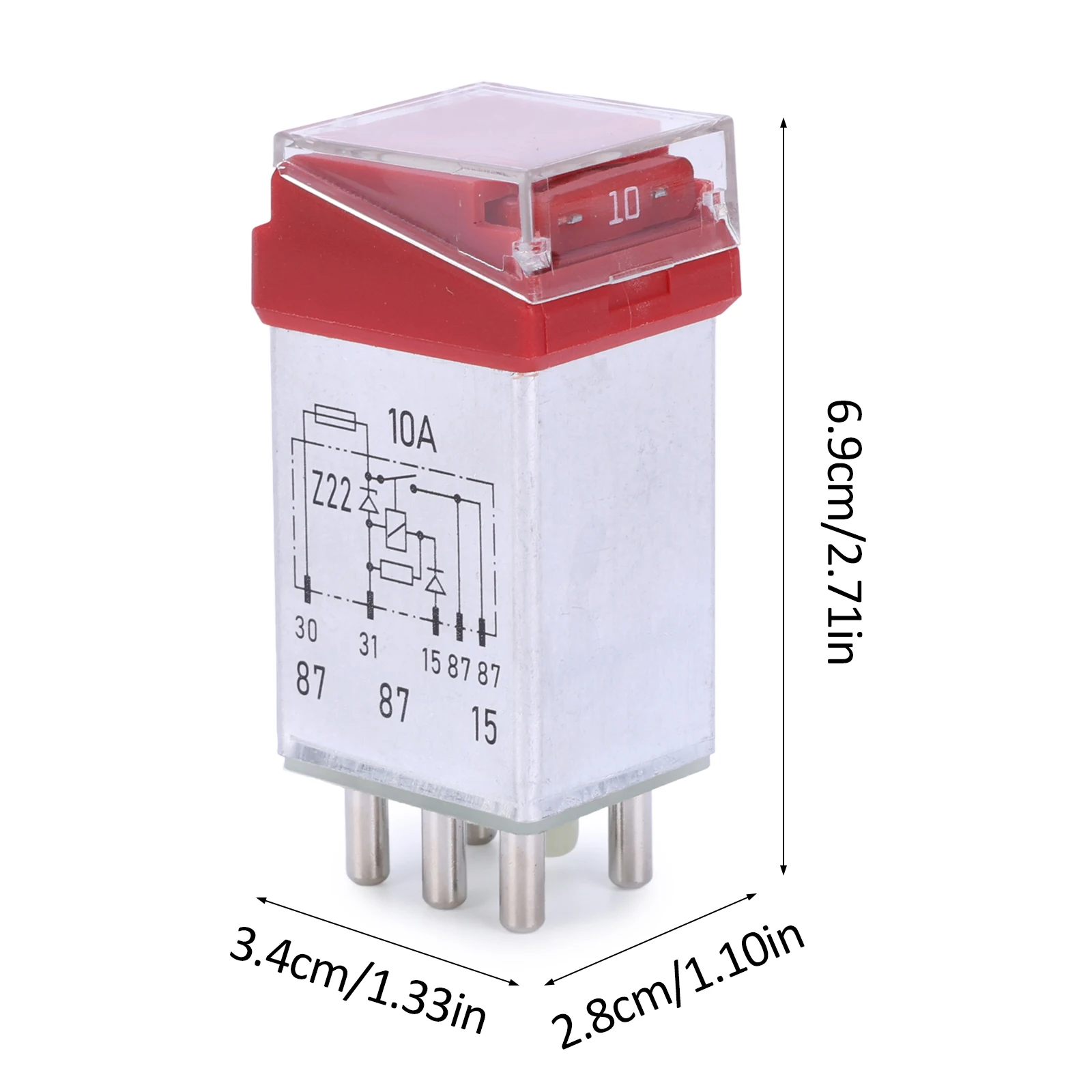 Relay Surge Protector Compatible for Cabriolet W111 W112 280 SE 3.5 1968-1971 Replaces 1265404745 2015400845