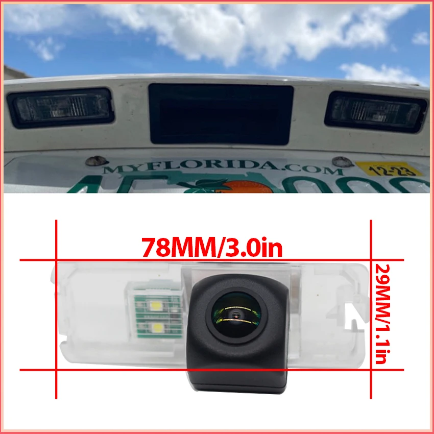 170° 1080P HD CCD Car Vehicle Rear View Reverse Camera For SEAT Altea Leon Ibiza 6L 6J Alhambra Ateca Exeo Toledo Cordoba