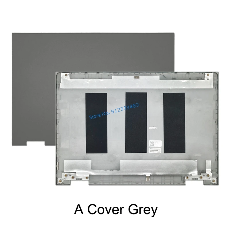 Dell Inspiron 13MF 5368 5378 노트북 LCD 뒷면 상단 덮개 전면 베젤 경첩 손목 받침대 상단 하단 기본 케이스 회색용 새 후면 덮개