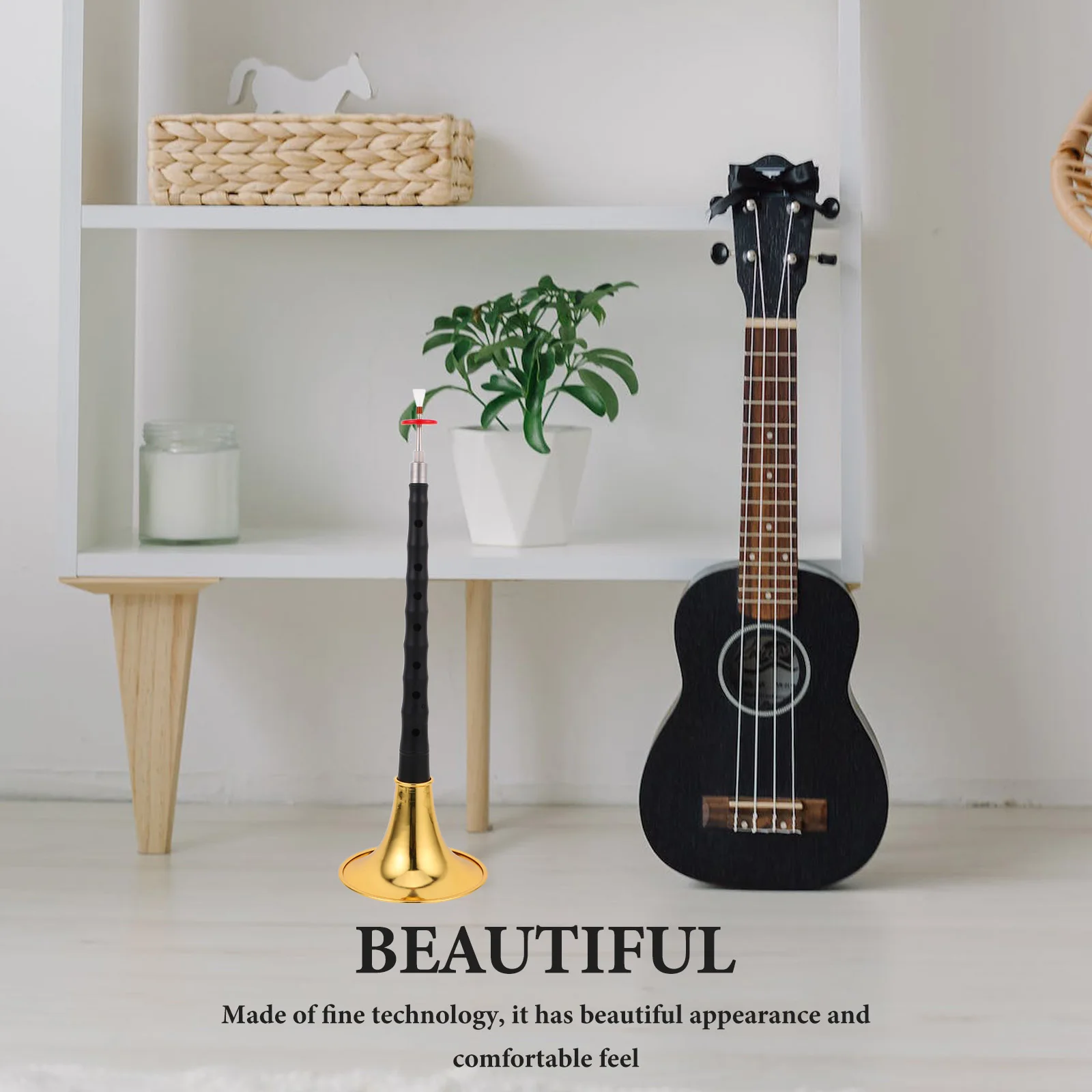 

Suona Instrument Resin Durable AntiCracking Beginner Traditional Chinese Wind Musical Practice Performance School Folk