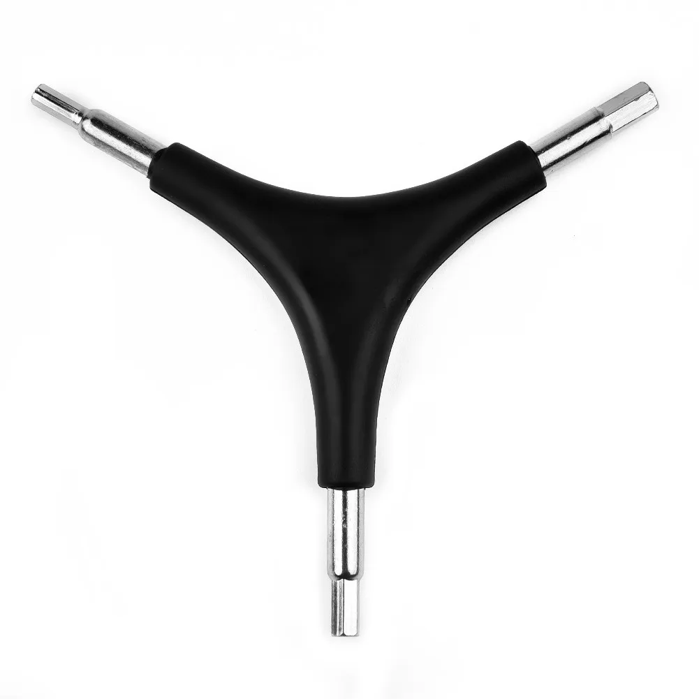 Y-Shaped 3-Way Hex Wrench, 4/5/6mm Allen Key, Steel Bicycle Repair Tool for MTB & Cycling image 3