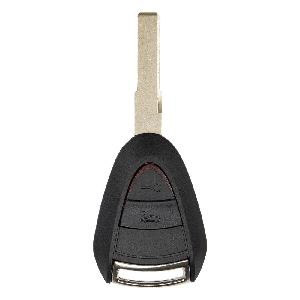 Xuri 2/3 Buttons Remote Key Shell For Porsche Cayman Boxster GT S 2S 4S Turbo 911 987 996 997 Carrera Targa 2005 - 2010
