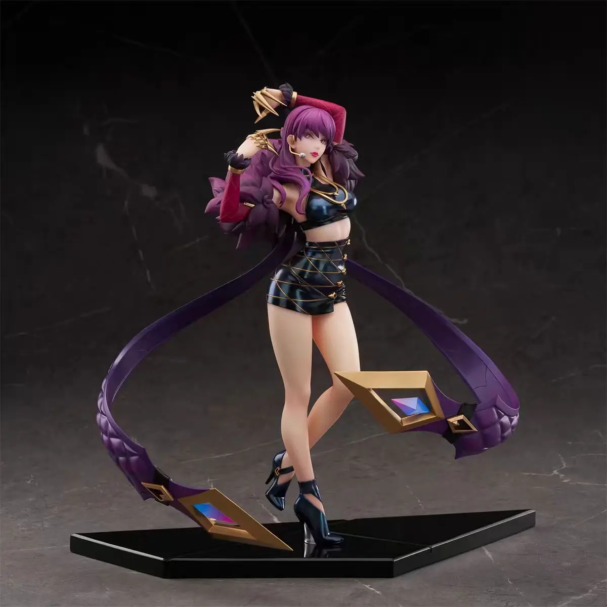 【Przedsprzedaż】 Oryginalna League of Legends Evelynn Figurki akcji Figurki LOL Postać z gry Rzeźba Model kolekcjonerski Zabawka