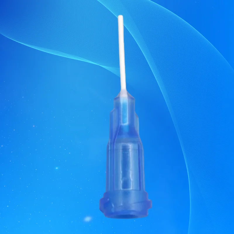 

Высокое качество, 100 шт., 22 г, синие 0,5 дюйма, полипропиленовые иглы из полипропилена, 1/2 дюйма