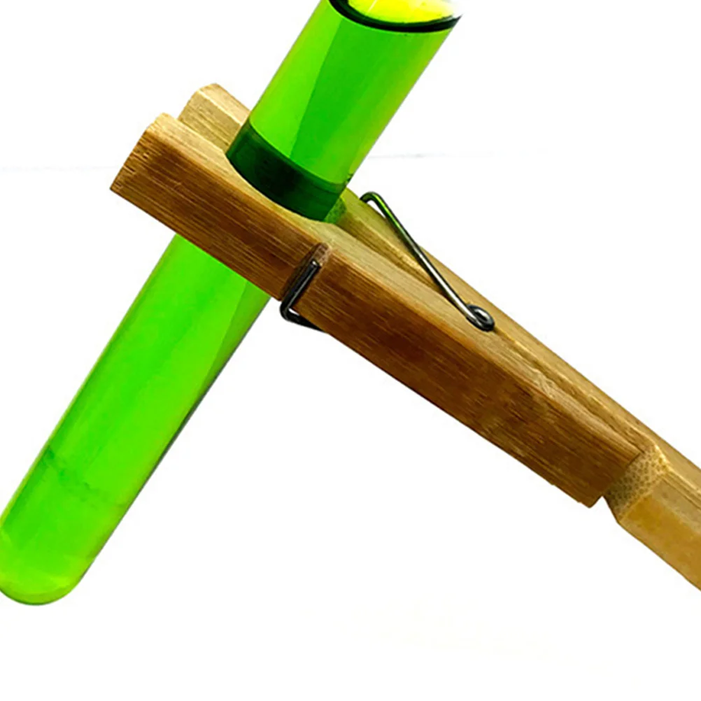 

8 Pcs Test Tube Clamp Strong Durability Holder Glass Clamps Clips for Tool High Bamboo Lightweight
