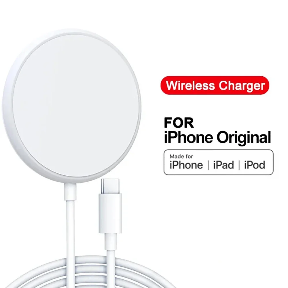 Magnetic Wireless Charger 15W Fast Charging Wireless Phone Charger For iPhone 15 14 Pro Max Mini Quick Magnetic Charger