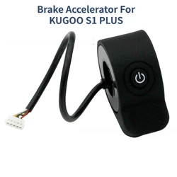 Dial Finger Brake Accelerator For KUGOO S1 PLUS Electric Scooter Speed Thumb Throttle Speed Control Trigger Shifter Accessories