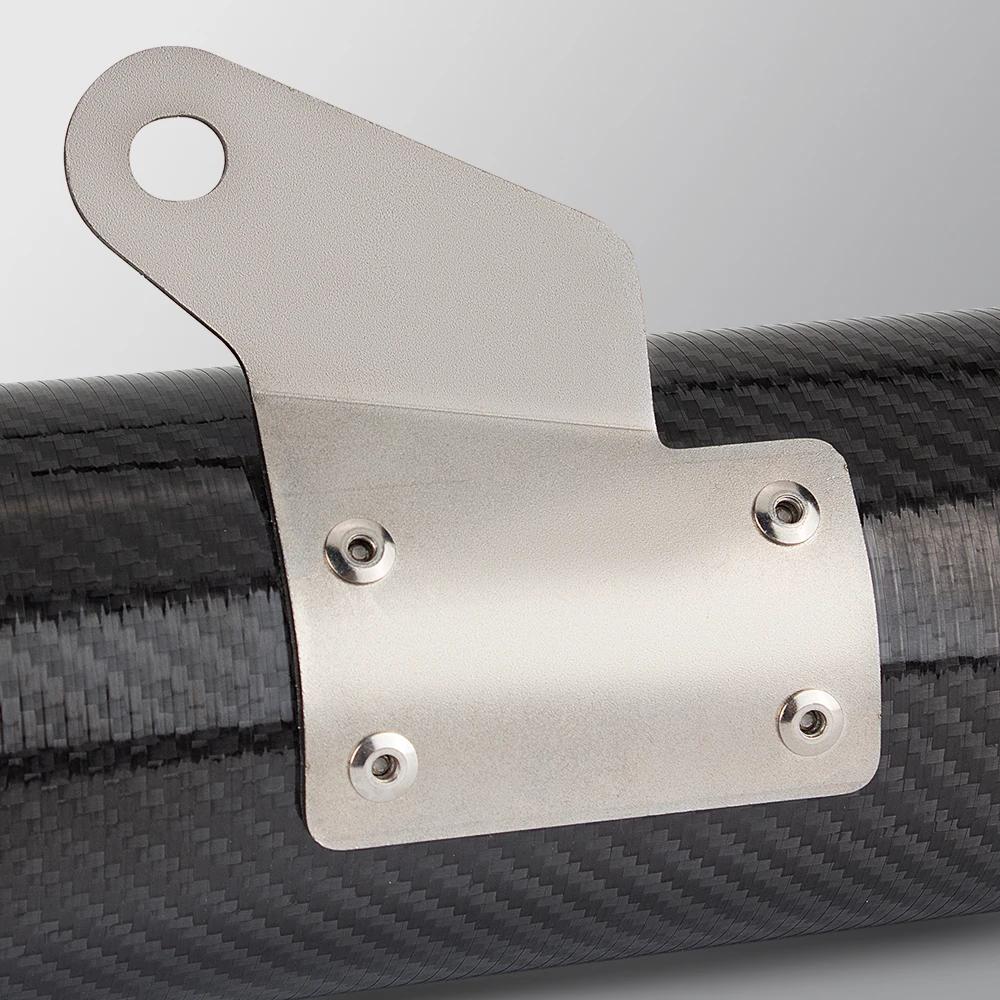 GP-89 ماغنوم إعصار الخمار لهوندا كروس superCUB110 سوبر CUB110 110CC 2021-2024 دراجة نارية نظام العادم الكامل الأنابيب الأمامية #3