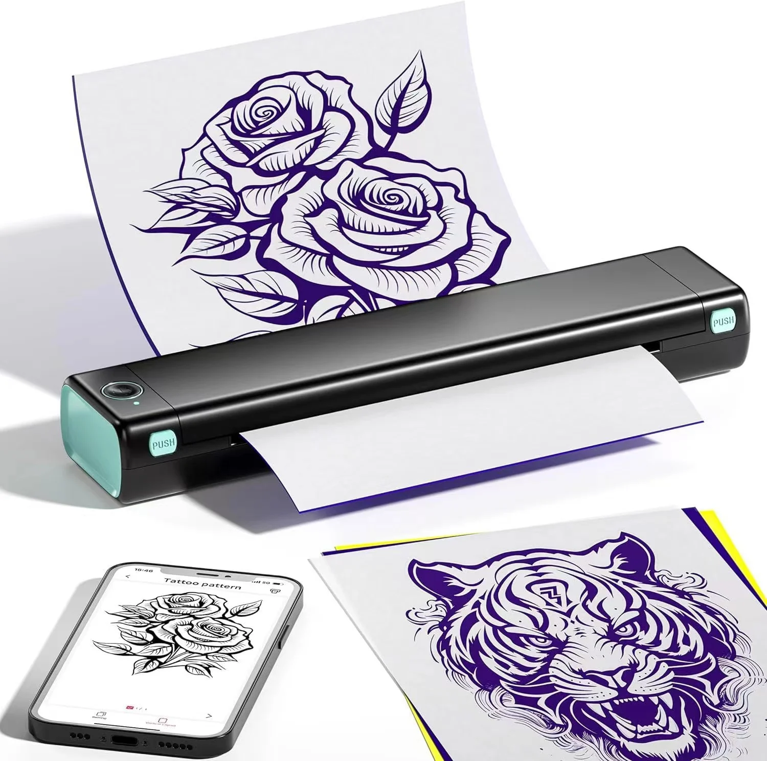 A4 Tattoo Thermal Transfer Paper for MF08 Tattoo Printing Thermal Stencil Printer Machine