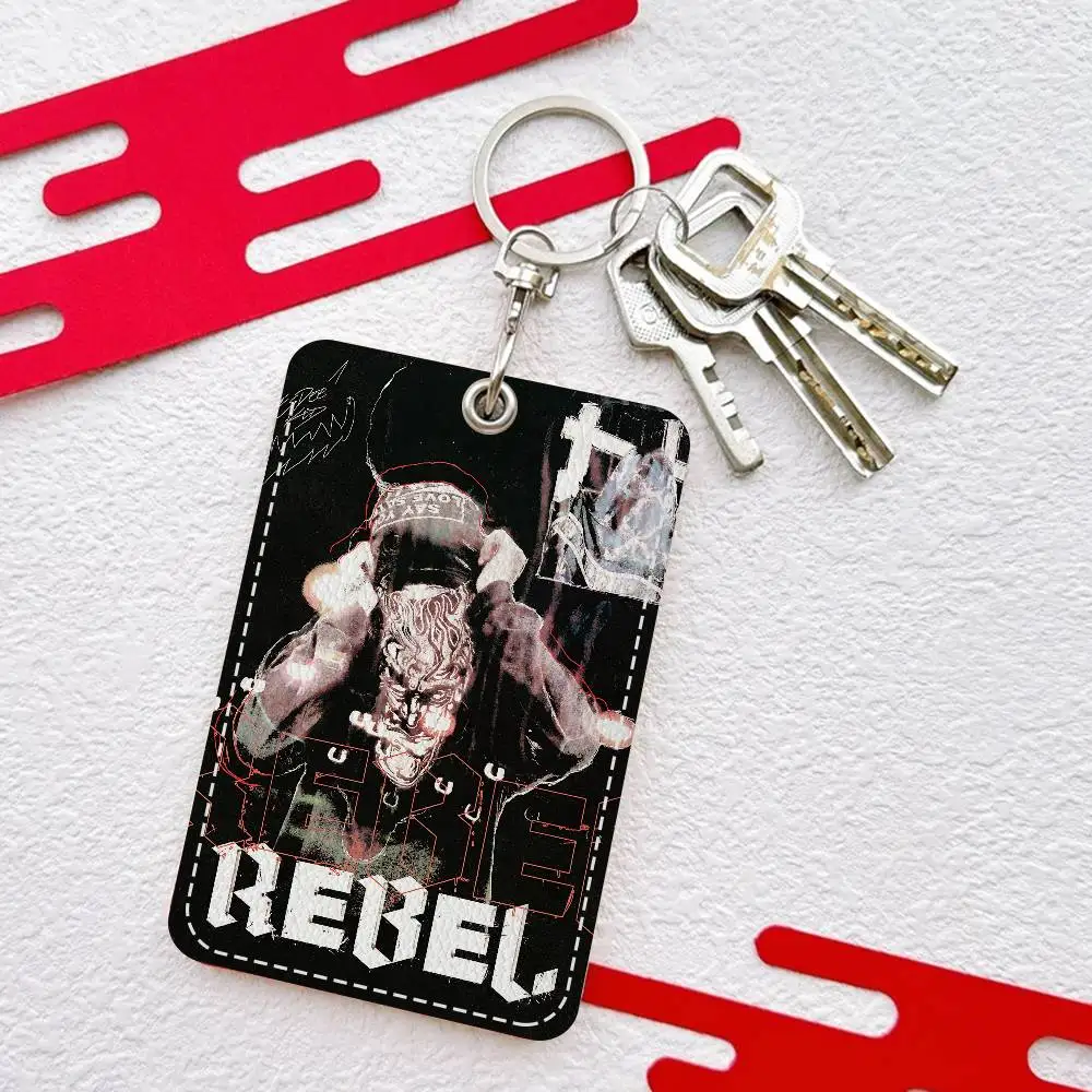 المغني EsDeeKid الوصول وحامل بطاقة الوجبات المفاتيح الائتمان معرف البنك بطاقة واقية المفاتيح قلادة الموضة