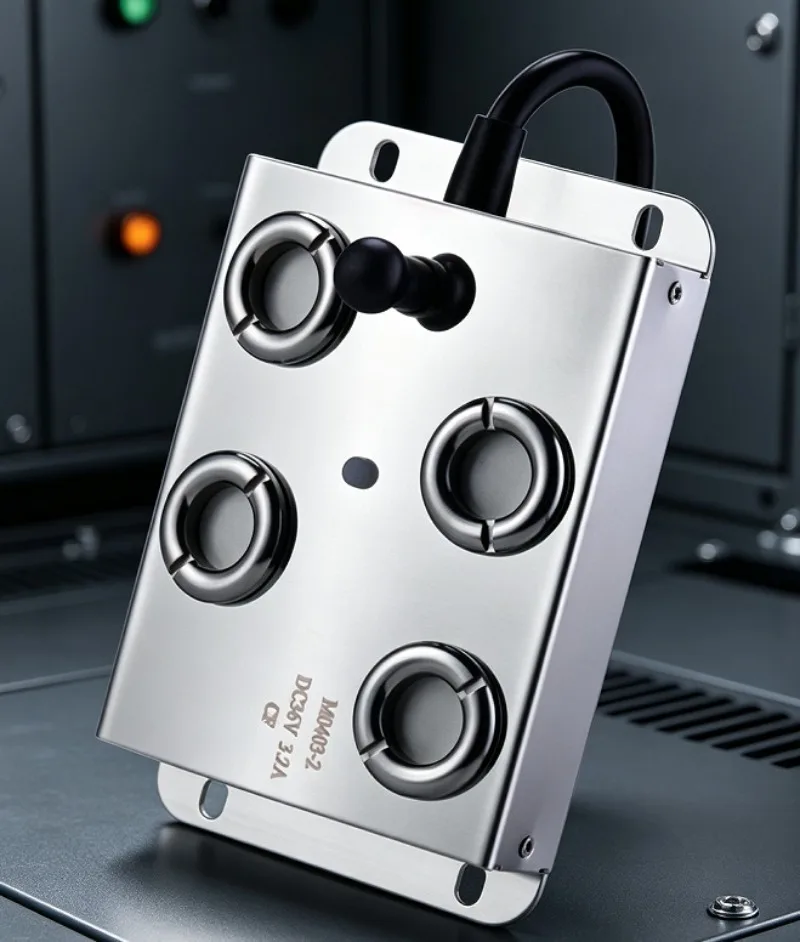 36V 4-Head Ultrasonic Atomizing Plate, 3000mL/h Fog Maker for Water Feature, Pond, Rockery, Humidifier