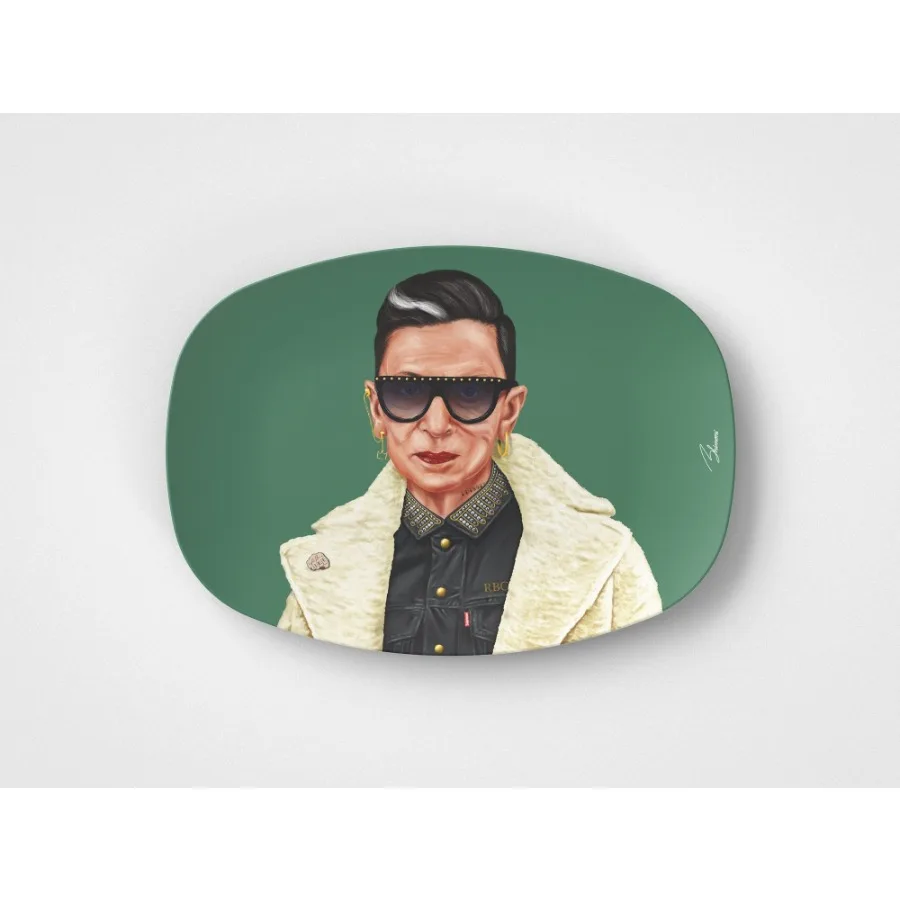 

Ruth Bader 10x14 Serving Platter Political Gift Idea