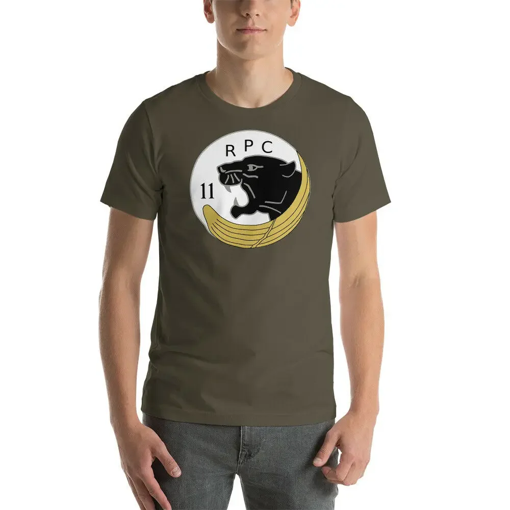 11e RCP Regiment Parachutiste De Choc T-Shirt Men's 100% Cotton Casual T-shirts Loose Top Size S-3XL