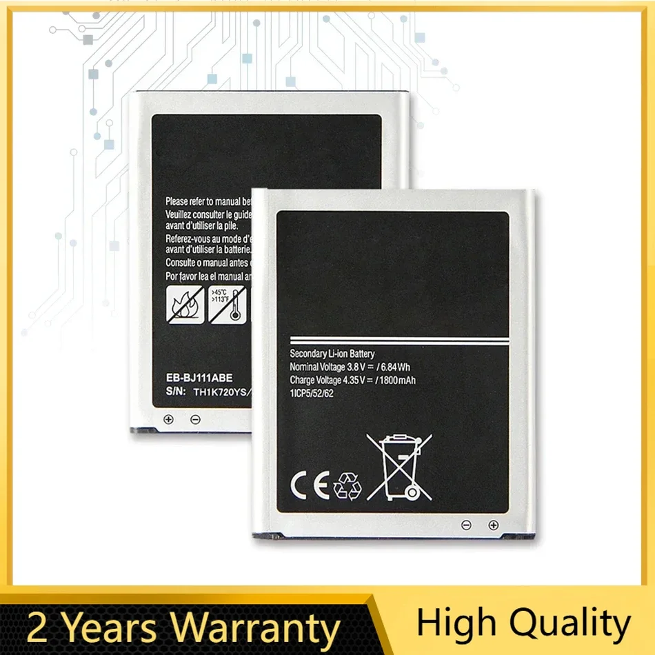 Аккумулятор для Samsung Galaxy J1, Ace, J110, SM-J110F, J110H, J110F, J110F, J110F, J110FM, версия 4G, EB-BJ111ABE, 1800 мАч, трек