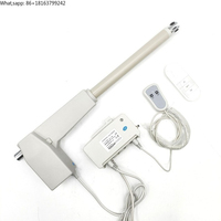 8000N 24V Electric Linear Actuator 100mm~1000mm Adjustable Stroke 800kg Telescopic Rod 3000rpm Brushed Electric Telescopic