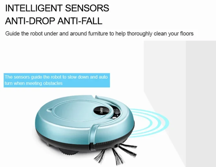 New Arrival Wiper Robot Vacuum Cleaner Wiper Cheapest Smart Vacuum Robot