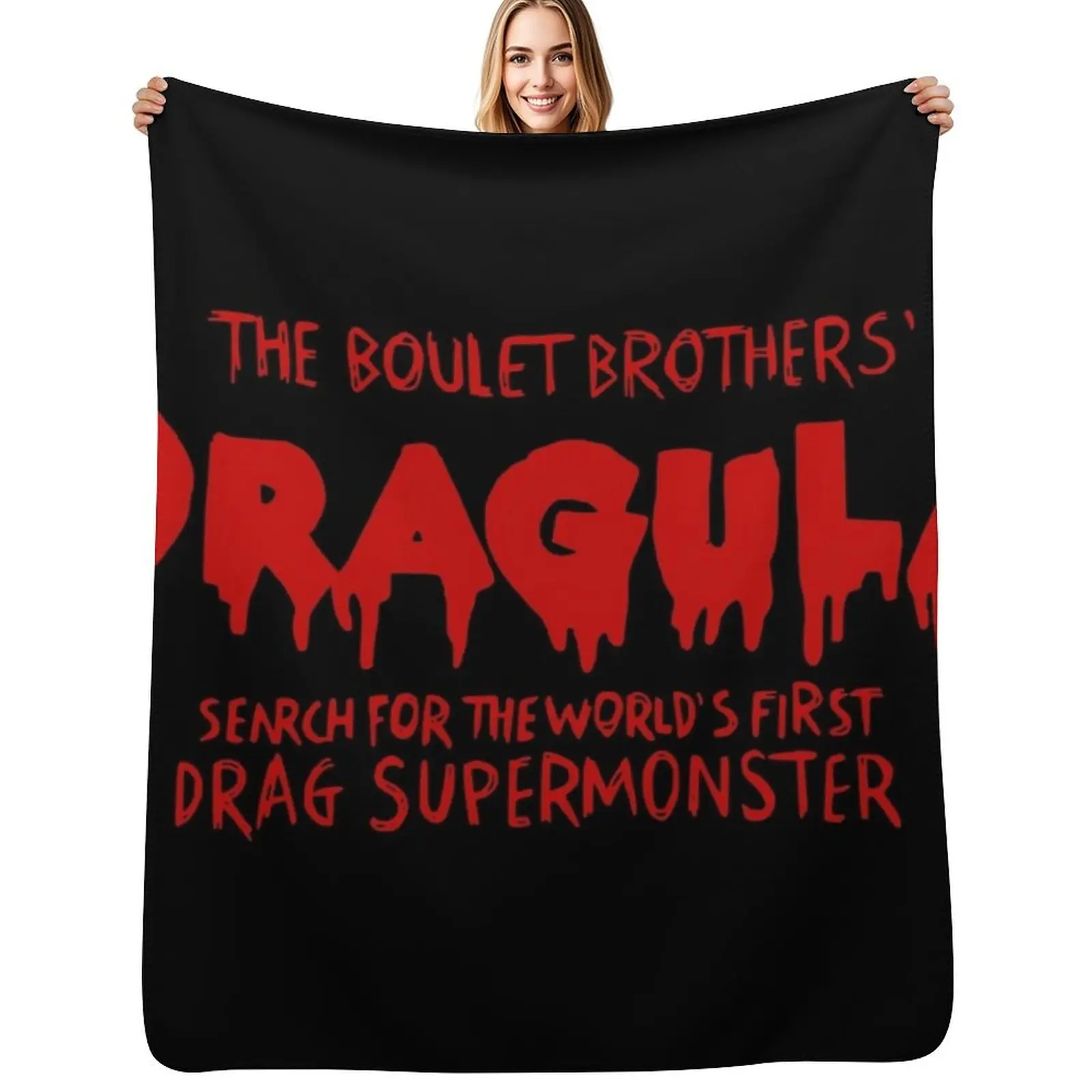 

Boulet Brothers' Dragula Throw Blanket Soft Plush Plaid Kid'S Shaggy blankets ands Blankets
