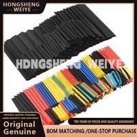 100%new 127Pcs / 328Pcs Car Electrical Cable Tube kits Heat Shrink Tube Tubing Wrap Sleeve Assorted 8 Sizes Mixed Color