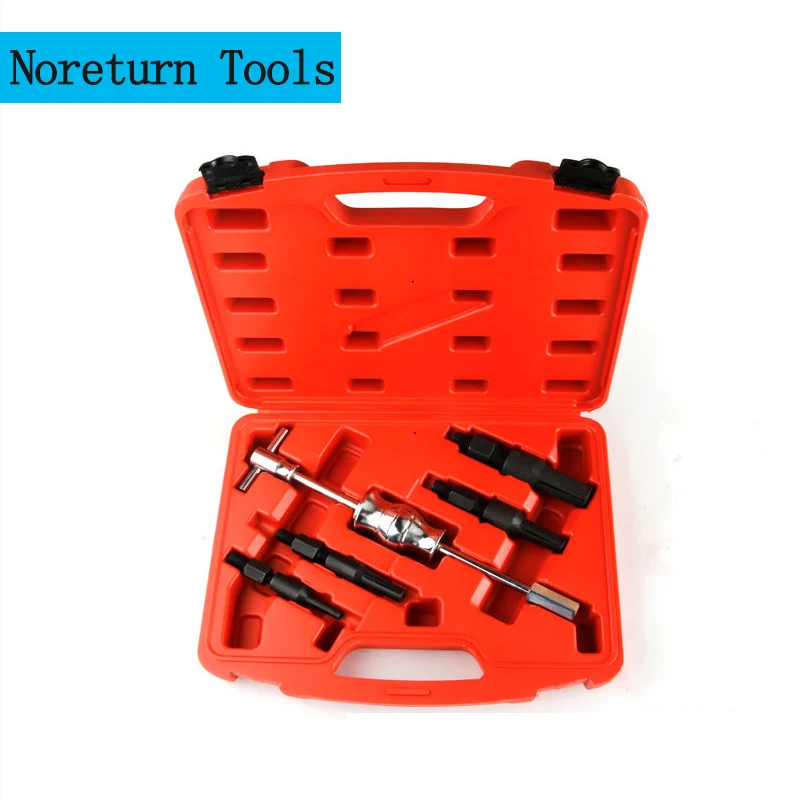 

5Pcs Car Bearing Separator Bearing Extractor Puller Set Blind Inner Sliding Hammer Bearing Removal Tool Set