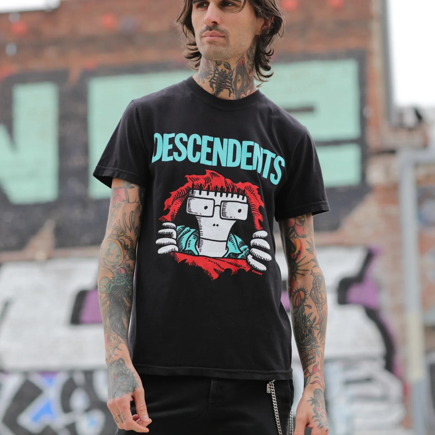 2026 Descendents Band T Shirt Summer Cotton T Shirts For Men Leisure Design Tshirt Short-Sleeve Aesthetic Tees