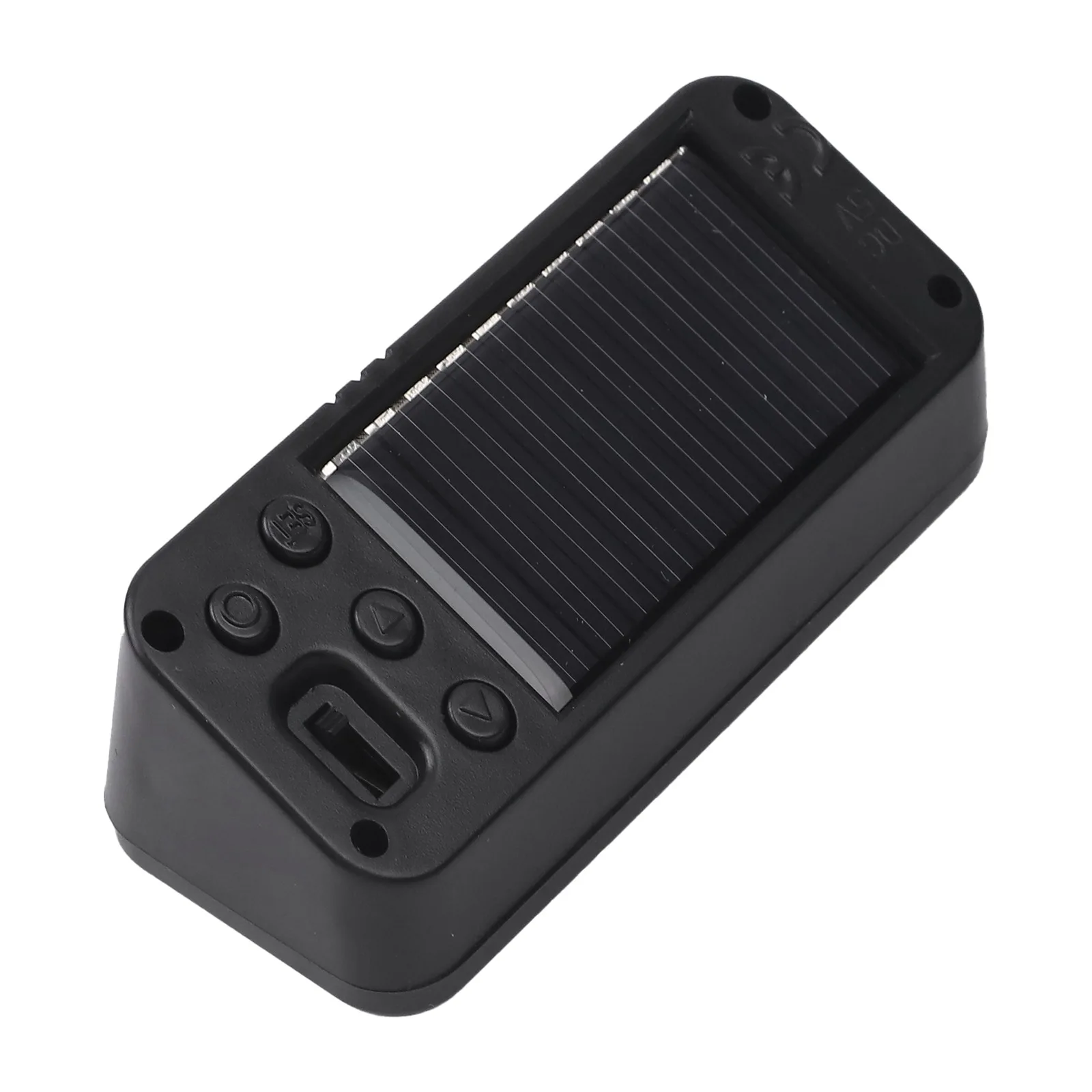 Solar Mini Digital Car Clock For Car Dashboard Display Date Temperature Humidity Automotive Digital Clock With Backlight