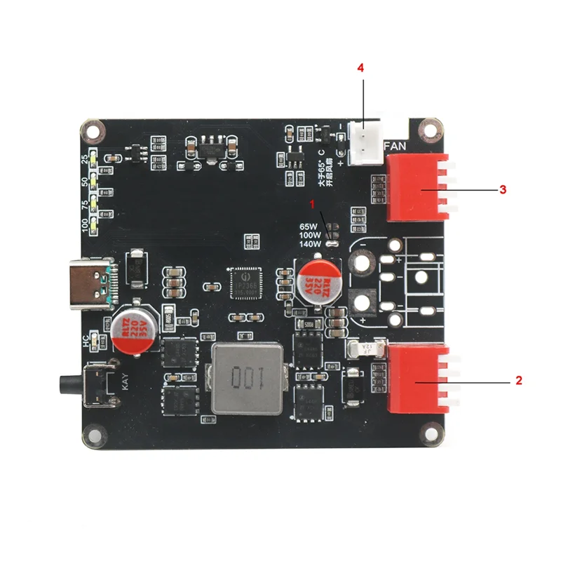 PD3.1 140W Bidirectional Fast Charging Module IP2366 2S 3S 4S 5S 6S Lithium Battery Charge Board Li- Lifepo4 Charger