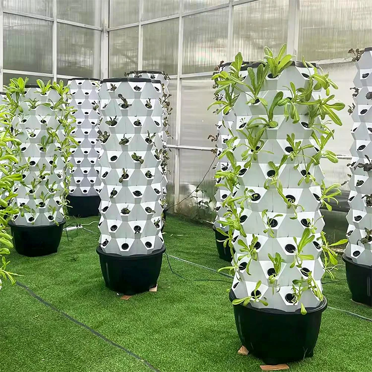 

2026 New Vertical Farming System Rotary Aeroponic Tower Garden for Agricultural Greenhouse Hydroponic Cultivation