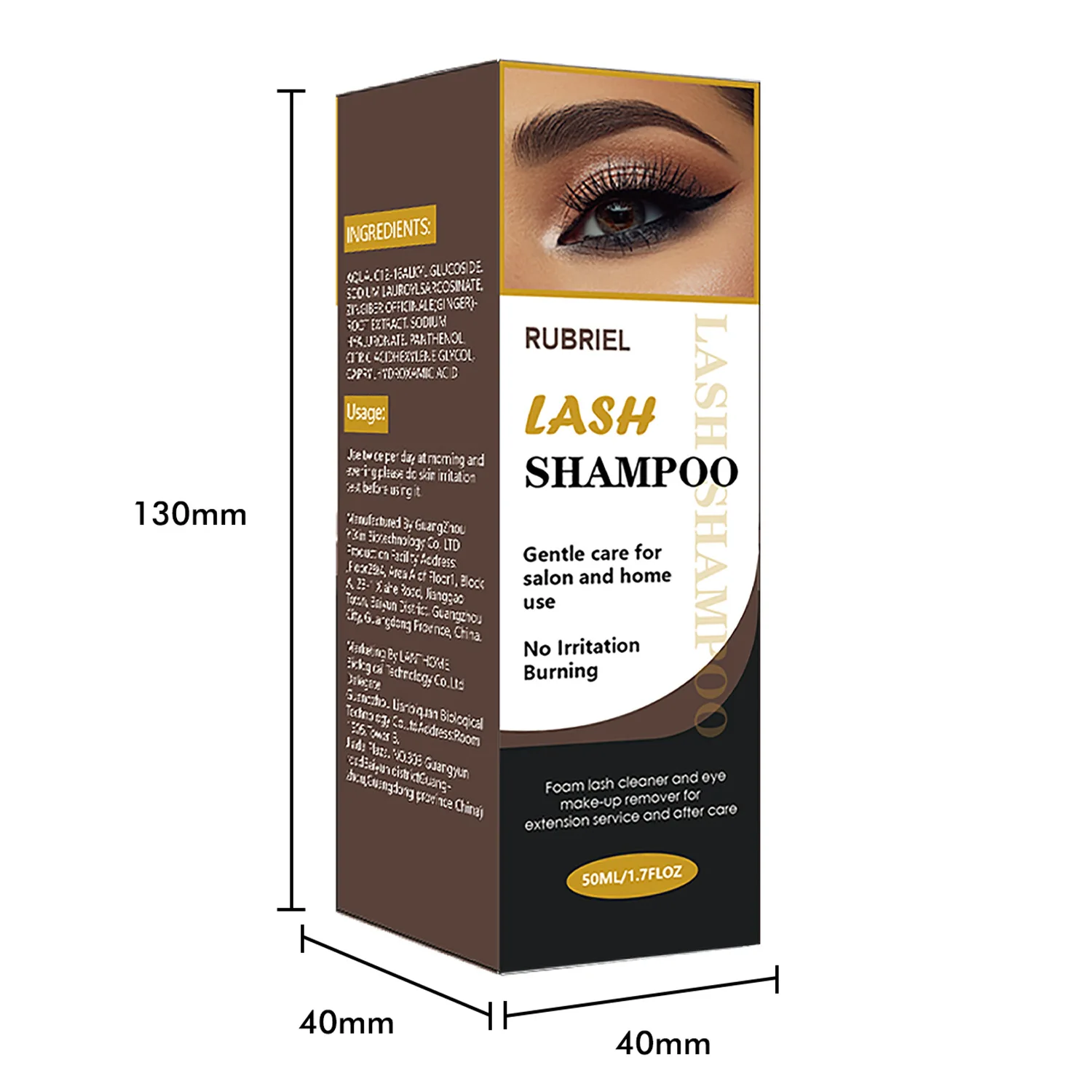 Wimpern Shampoo Mousse Wimpern verlängerung falsche Wimpern Kleber Reinigung Schaum pumpe Design keine Stimulation Make-up-Tool Zubehör