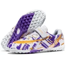 

Children's Velcro soccer shoes are breathable, lightweight, non slip, comfortable, durable, and long-lasting