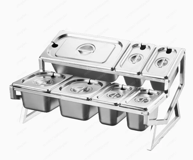 

Stainless steel portions, pot rack, jam box, milk tea shop special tools, fraction box, small material box, compartment rack