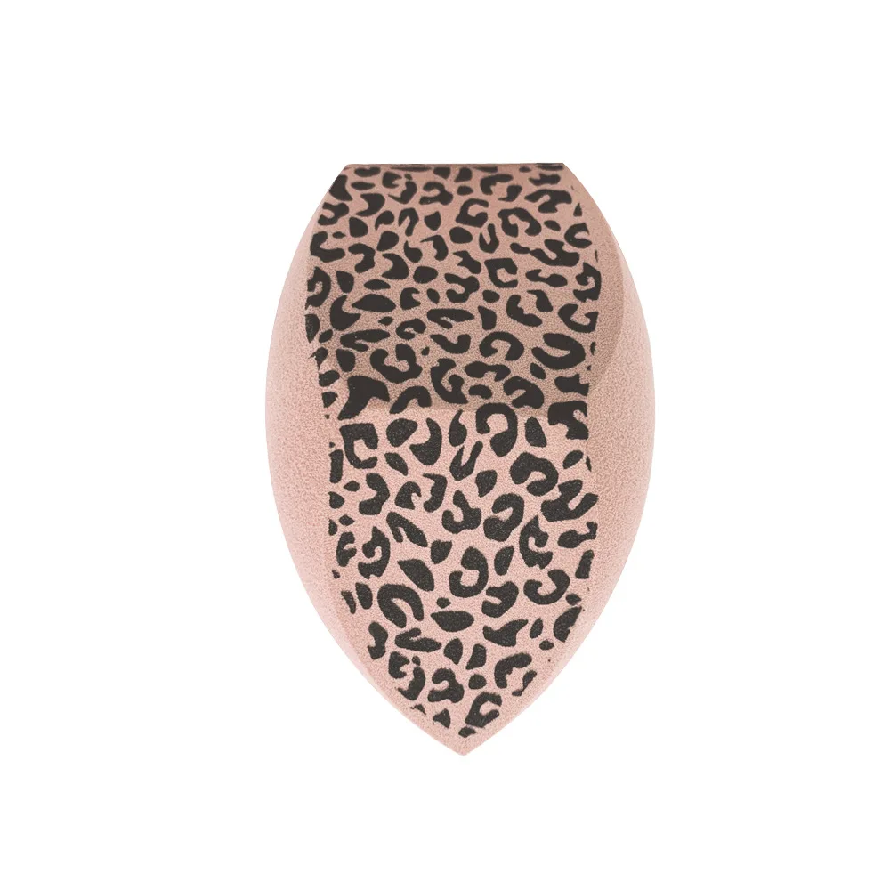 Spugna per frullatore per uso asciutto e bagnato con logo personalizzato da 50 pezzi con stampa leopardata