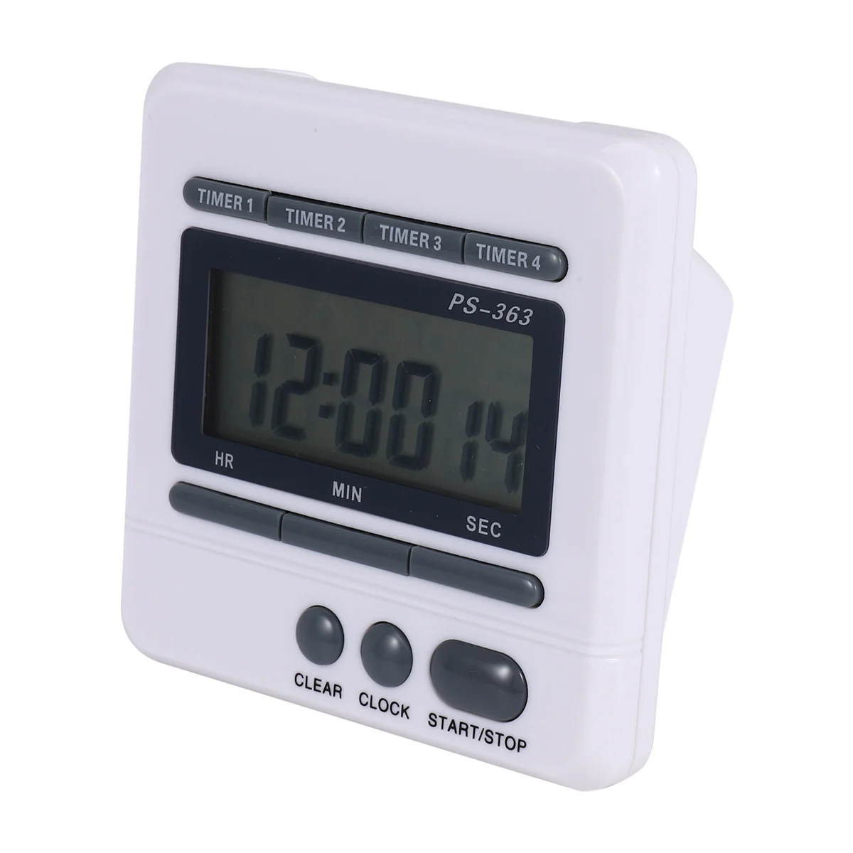 مؤقت العد التنازلي الرقمي النوعي 4 قنوات العد التنازلي المطبخ مؤقت الطبخ على مدار الساعة