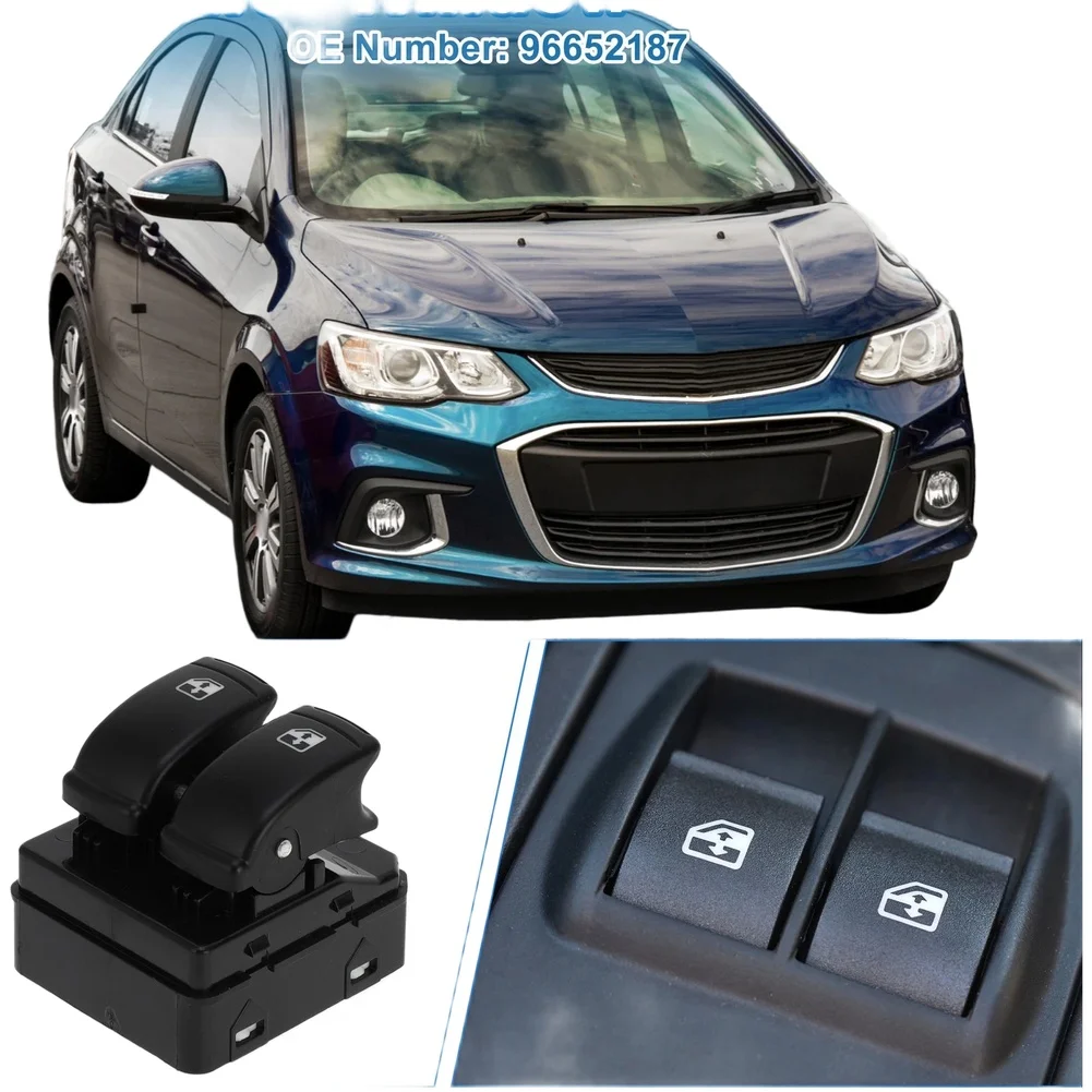 

Электрический переключатель стеклоподъемника со стороны пассажира для Chevrolet Aveo 2006 2011, замена модели, совместимая с OEM 96652187