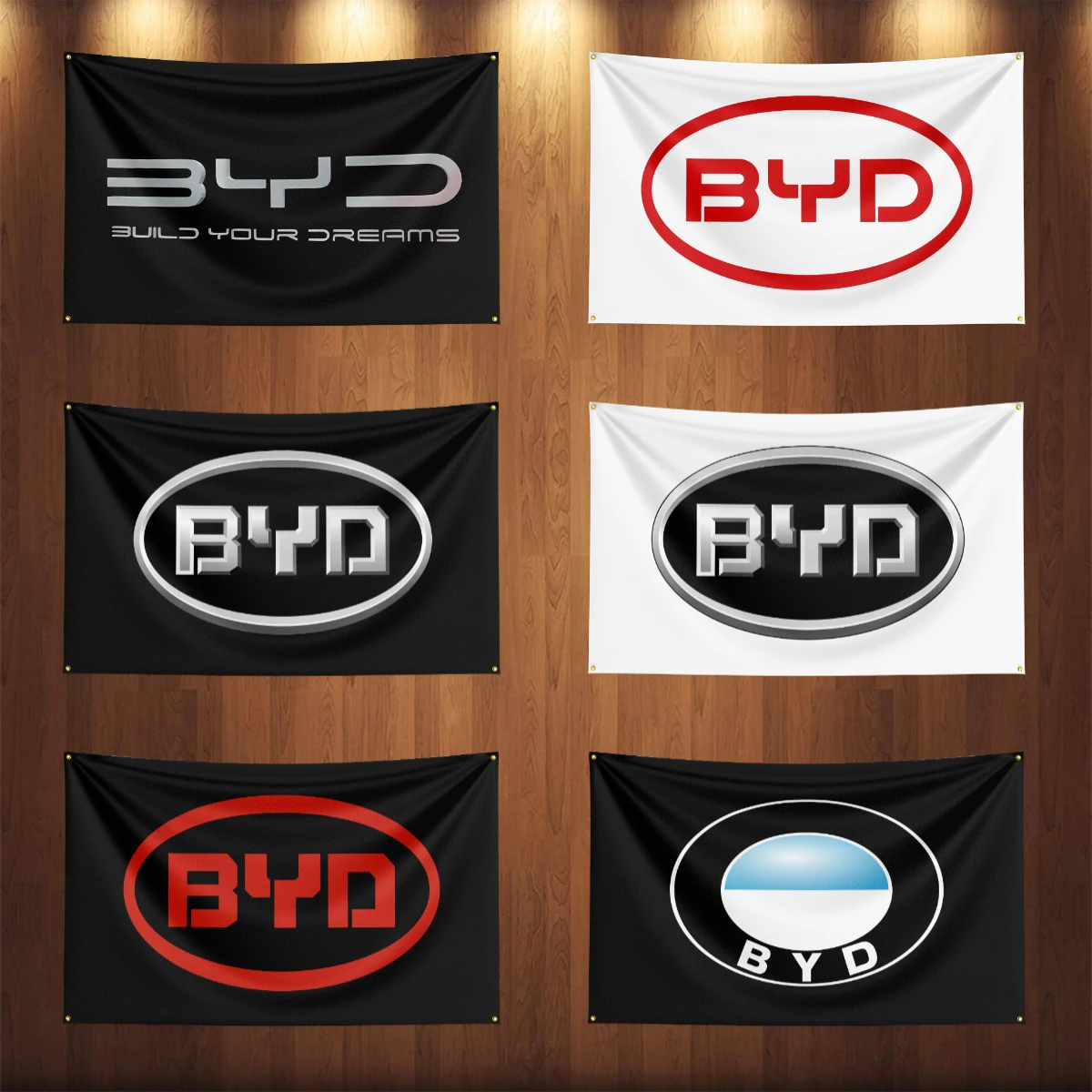 

90x150CM B-BYDs Car Flag Banner For Car Racing Decoration Poster Tapestry Polyester Outdoor Home