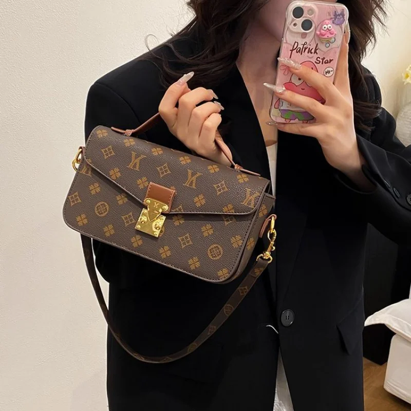 

Роскошная женская большая сумка из тонкой кожи, повседневная винтажная и парижская модная шикарная сумка ​