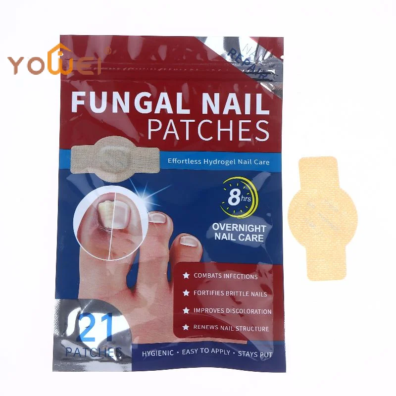 Latest 2 Bags Gray Toe Nail Sticker Fungal Nail Repair Patch Ingrown Correction Sticker Toenail Care Paronychia Nail  Patch