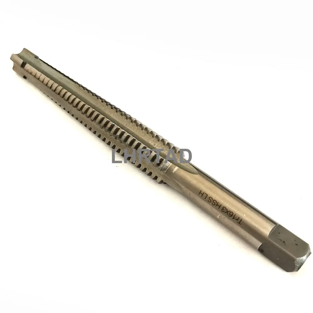 

HSS trapezoidal screw thread tap TR16x2 TR16x3 TR16x4 Right hand/Left hand Trapezoid thread taps T16 T16x2 T16x3 T16x4 T taps