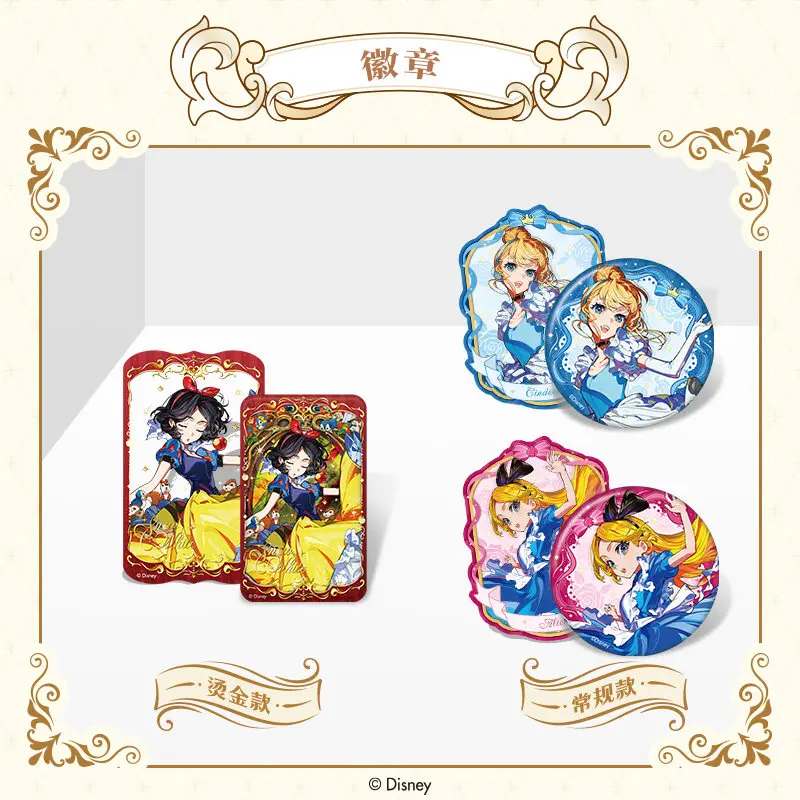 

Подлинная коллекция принцесс Disney Mika Pikazo, подставка для бейджа, акриловый брелок с художественным принтом, периферийные устройства в стиле аниме, подарок на день рождения