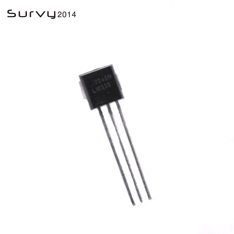 5pcs/lot LM335Z TO-92 LM335 Precision Temperature Sensors