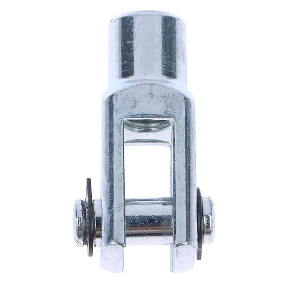 1Pcs Metal Pneumatic Cylinder Clevis Nickel Plated Pin Connector SC Standard Cylinder Accessories M6 M8 M12 M16 M20 Threaded