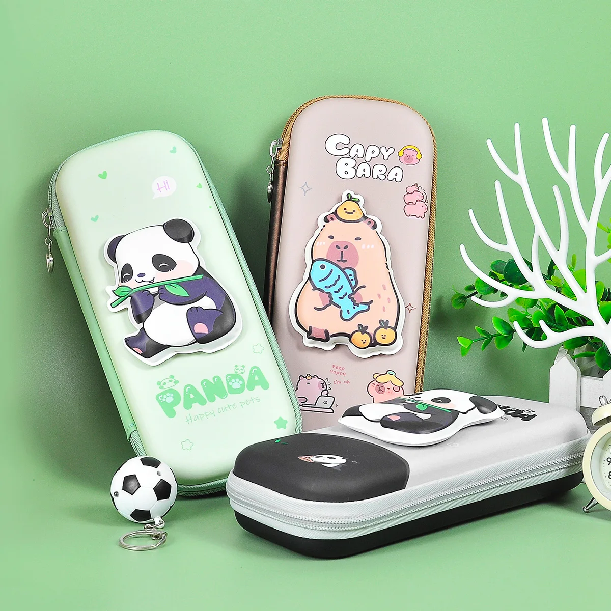 3d Kawaii Etui Eva Grote Capaciteit Waterdichte Lichte Potlooddoos Voor Student Schoolbenodigdheden Tas