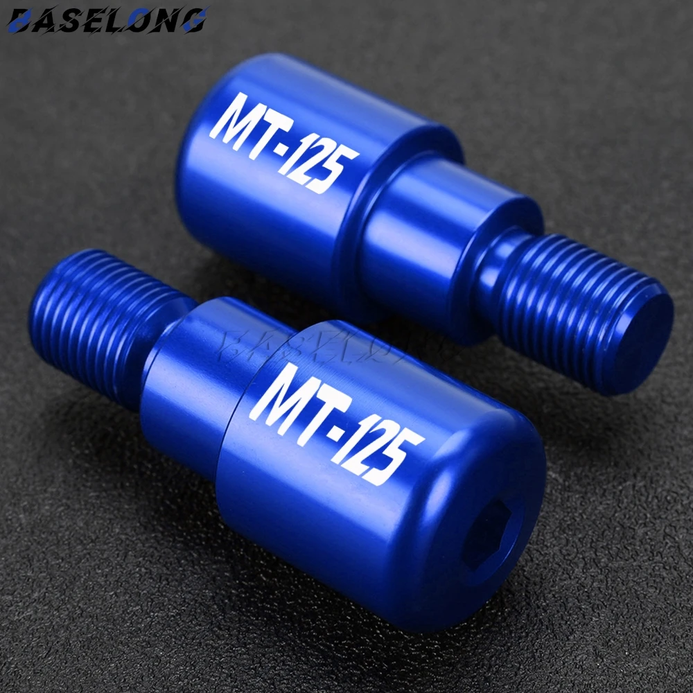 Motorcycle Accessories Handlebar Grips Handle Bar Ends Plug Slider Caps For YAMAHA MT-125 MT125 MT 125 2014 2015 2016 2017-2022
