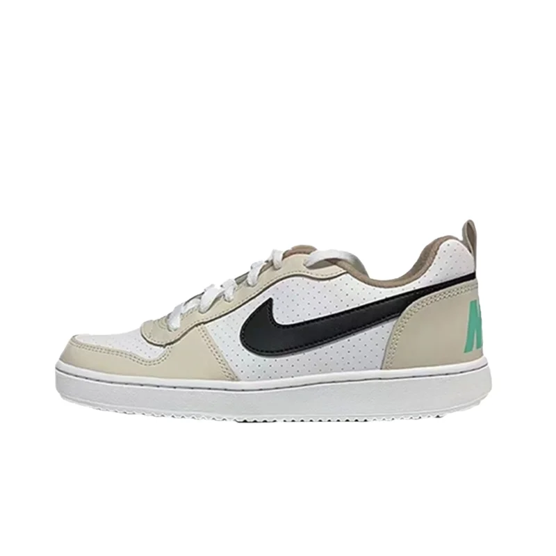 Nike Court Vision 1 zapatos Nike bajos antideslizantes y duraderos para jóvenes zapatos de tabla para niños zapatos de mujer de corte bajo de cuero