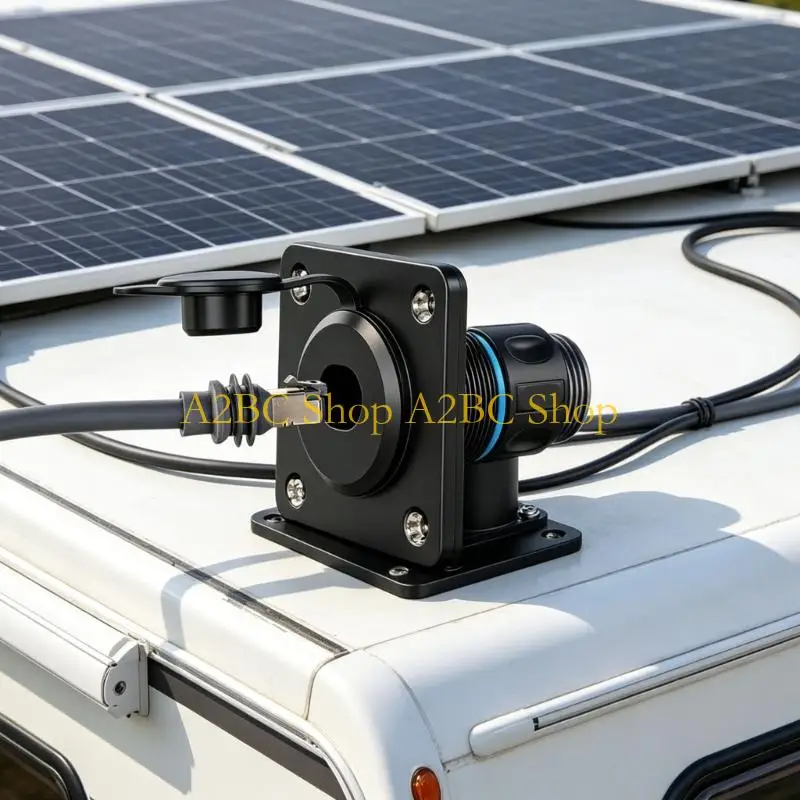 A2BC Rusts Proof RJ45 Wall Plate Socket High Speed for Satellite Gen3 In RVs & Boats