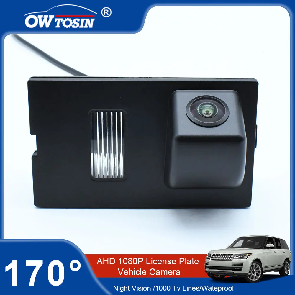 

AHD 1080P 170°Car License Plate Rear View Vehicle Camera For Land Rover Discovery 4 2009-2016 LR4 2010~2016 Reverse Monitor