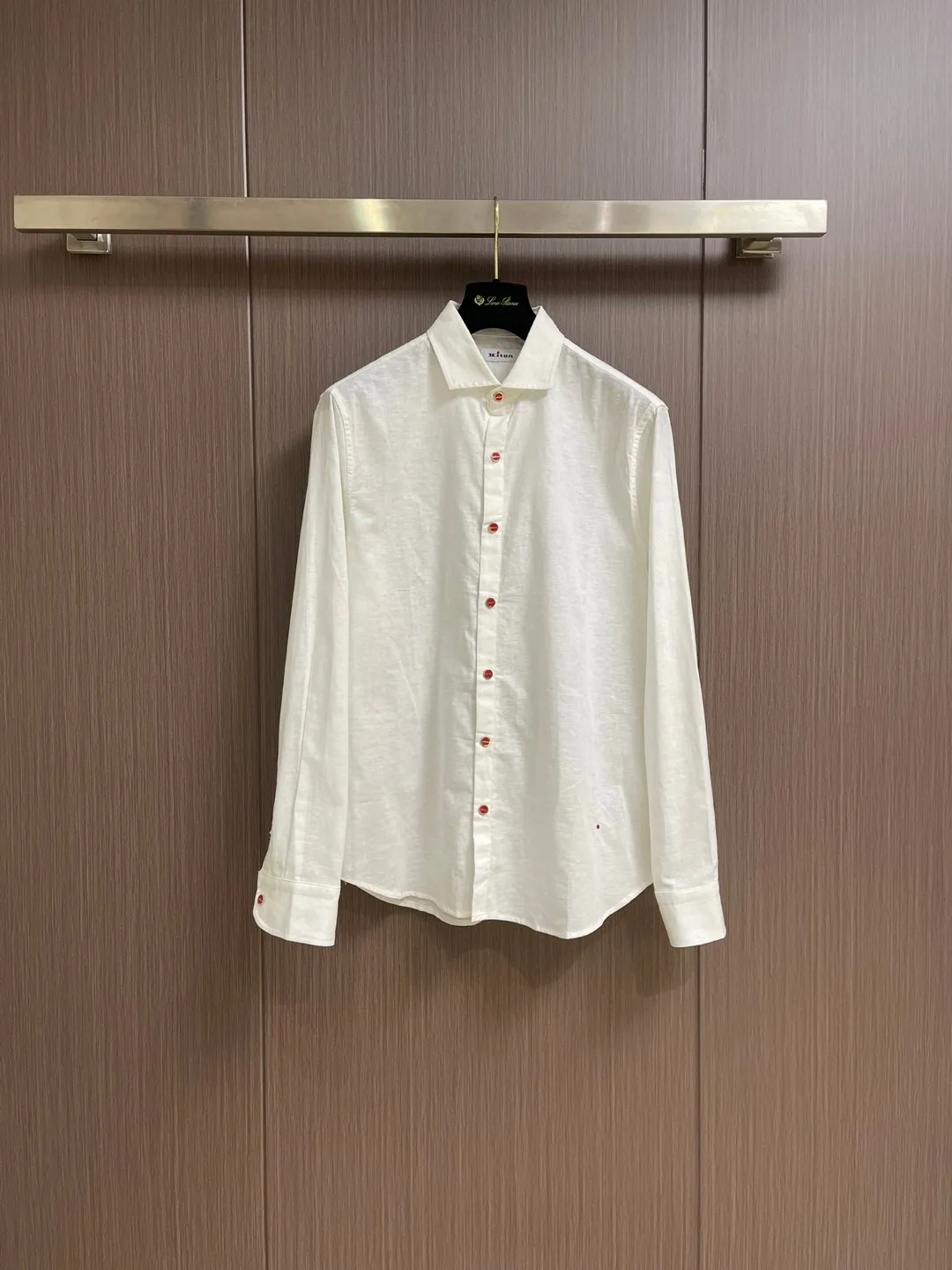 

KITON Italy 25ss casual solid color long-sleeved shirt