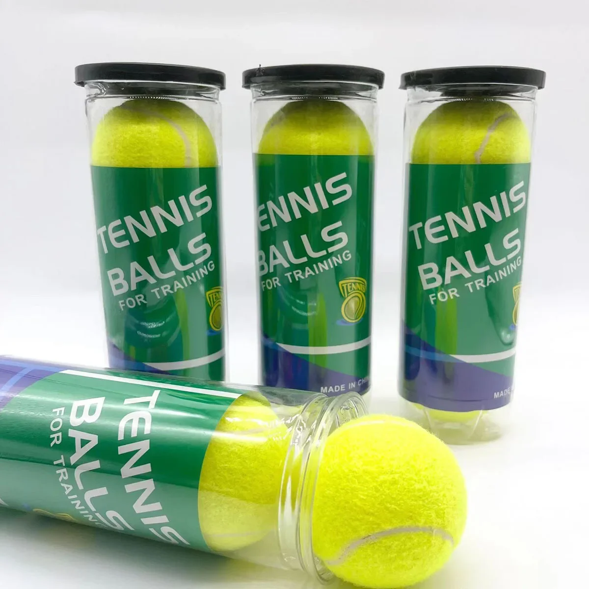 Tennis Ball Training Competition Durable Wear-Resistant Pet Bite Ball Cross-Border Supply Tennis For Pets 3 Buckets Pack